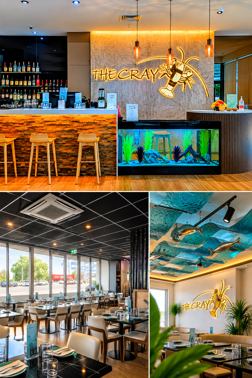 The Cray Seafood & Grill Belmont celebration venue