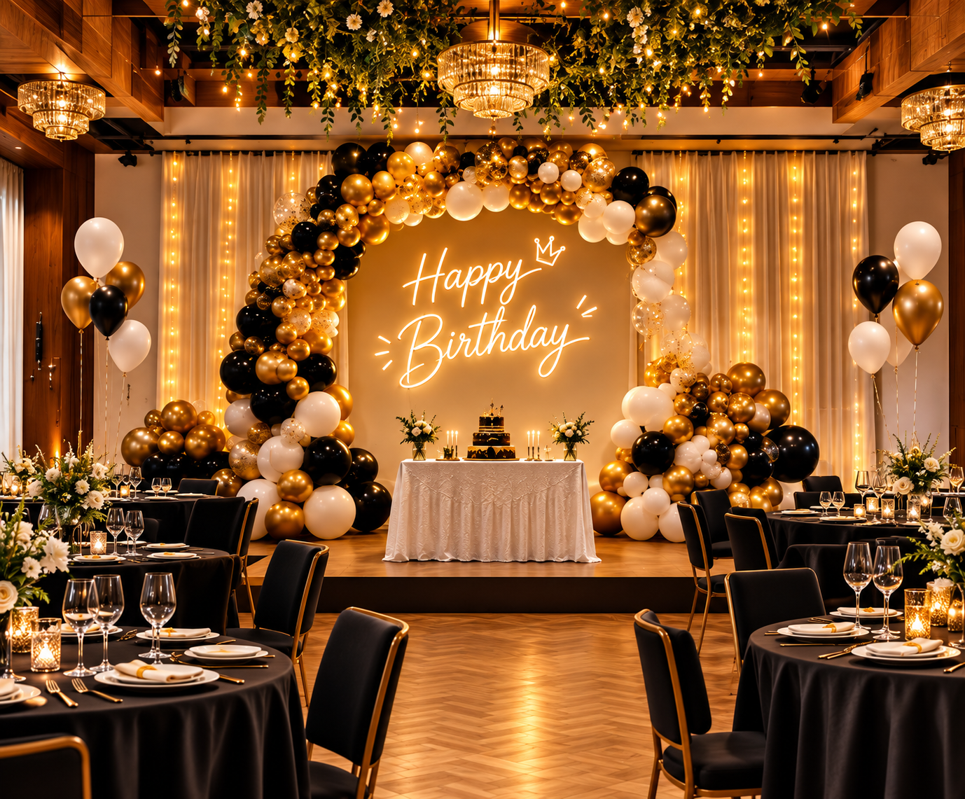 Celebration dining atmosphere at The Cray Belmont